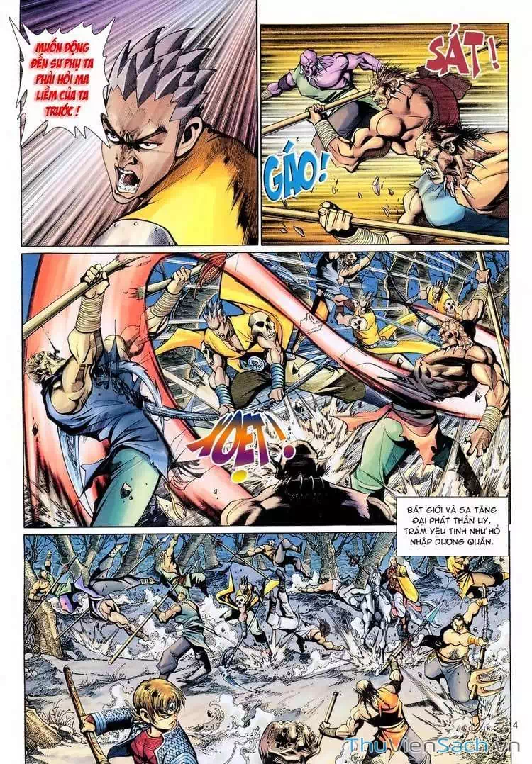 Truyện Tranh Đại Thánh Vương trang 4