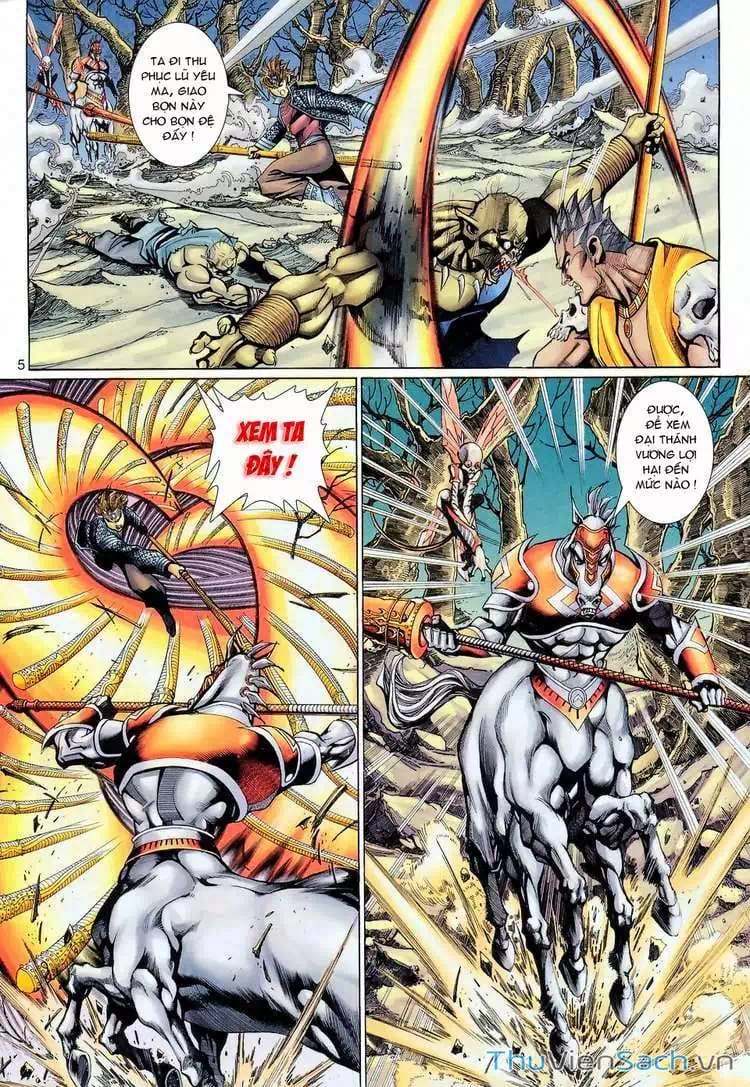 Truyện Tranh Đại Thánh Vương trang 4