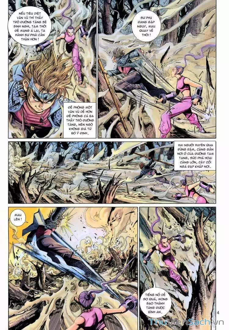 Truyện Tranh Đại Thánh Vương trang 4