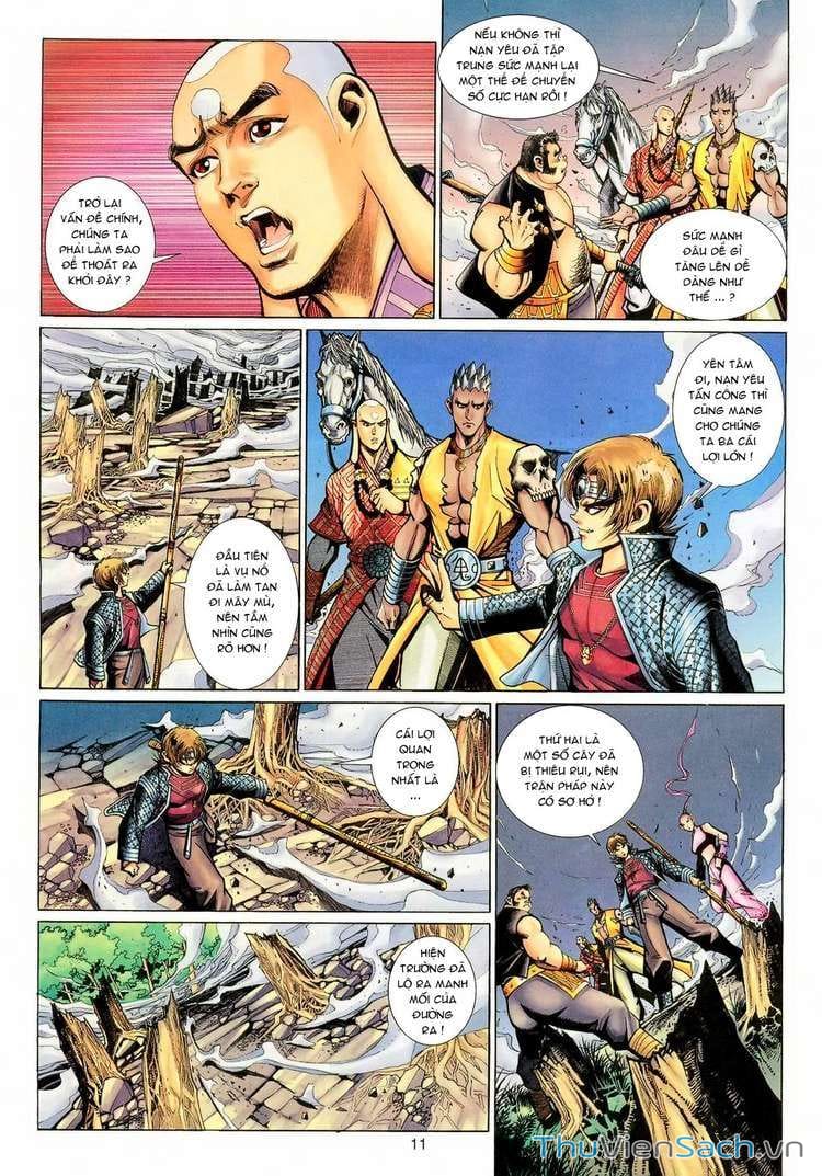 Truyện Tranh Đại Thánh Vương trang 4