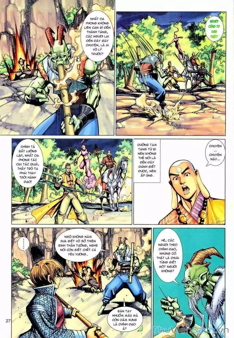 Truyện Tranh Đại Thánh Vương trang 4
