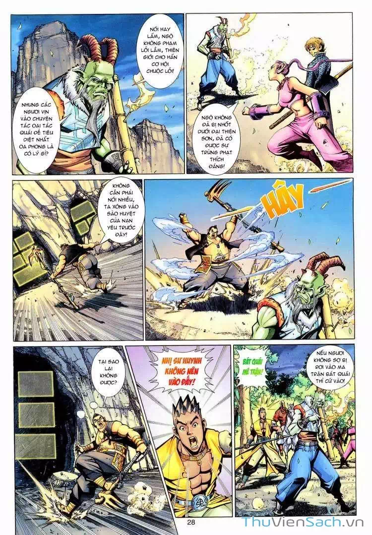 Truyện Tranh Đại Thánh Vương trang 4