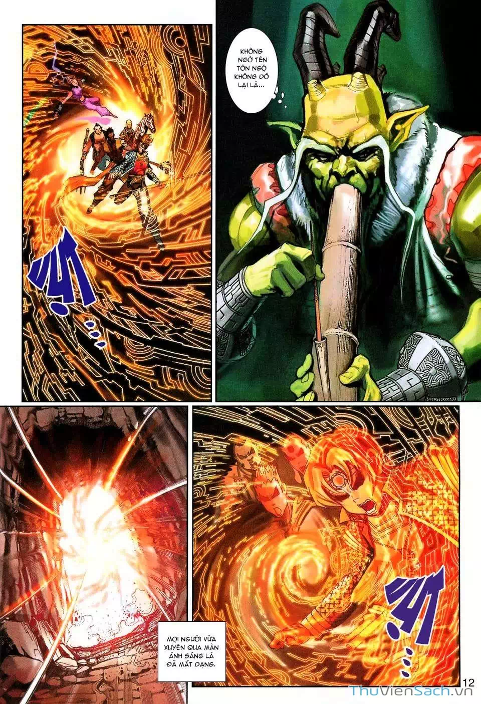 Truyện Tranh Đại Thánh Vương trang 4