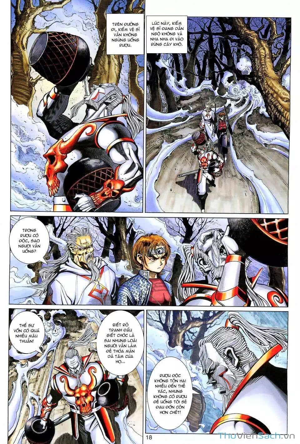 Truyện Tranh Đại Thánh Vương trang 4