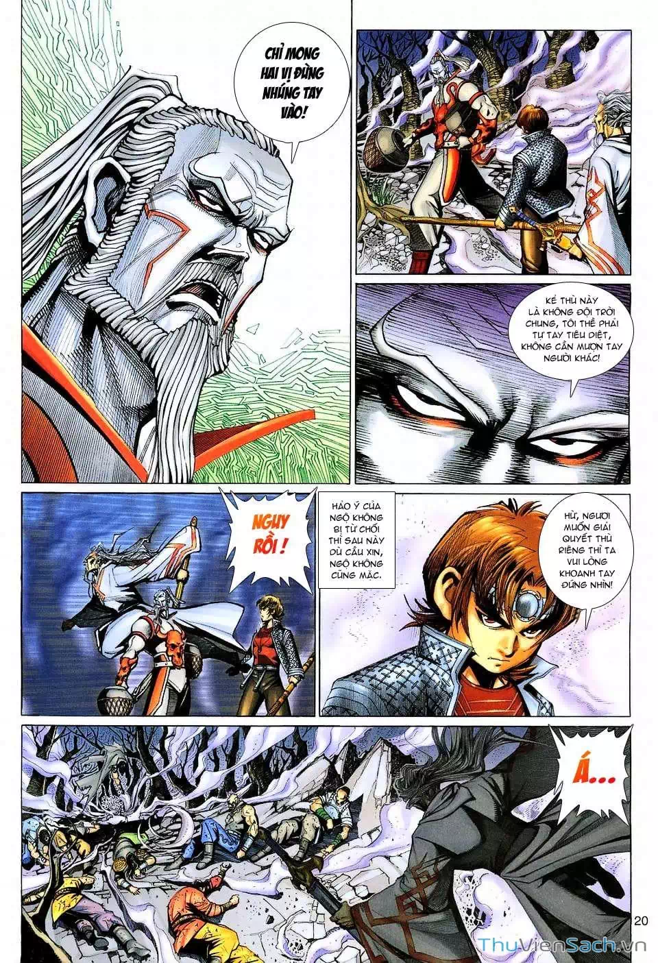 Truyện Tranh Đại Thánh Vương trang 4