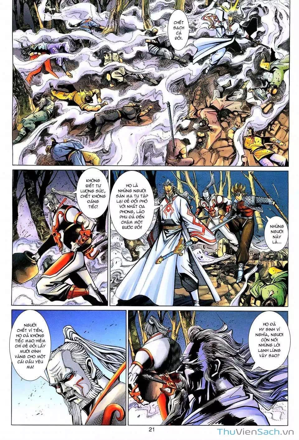 Truyện Tranh Đại Thánh Vương trang 4