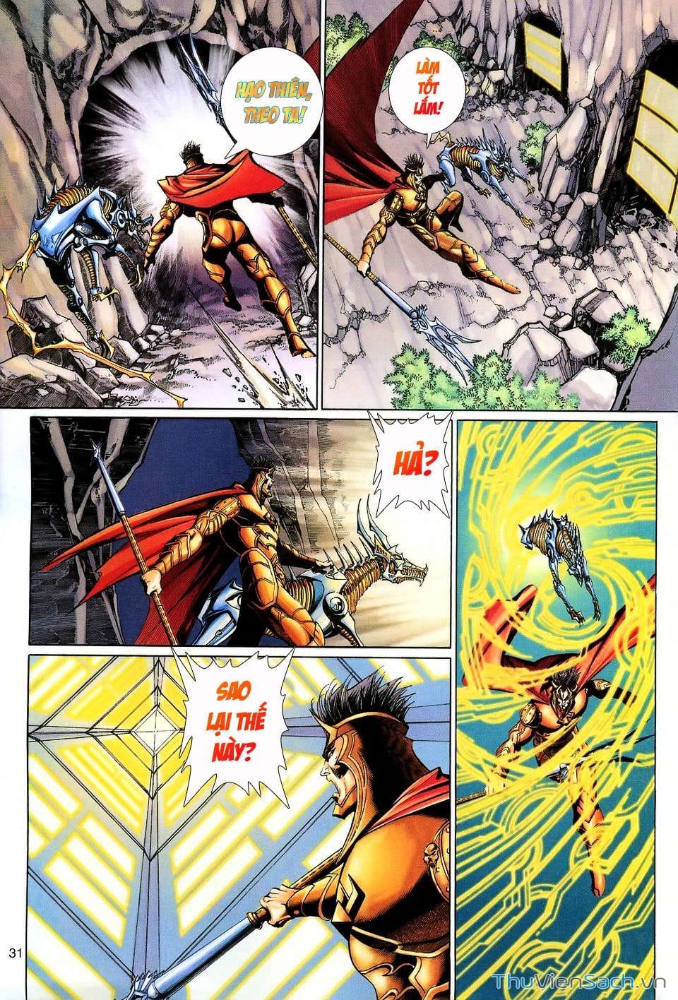 Truyện Tranh Đại Thánh Vương trang 4