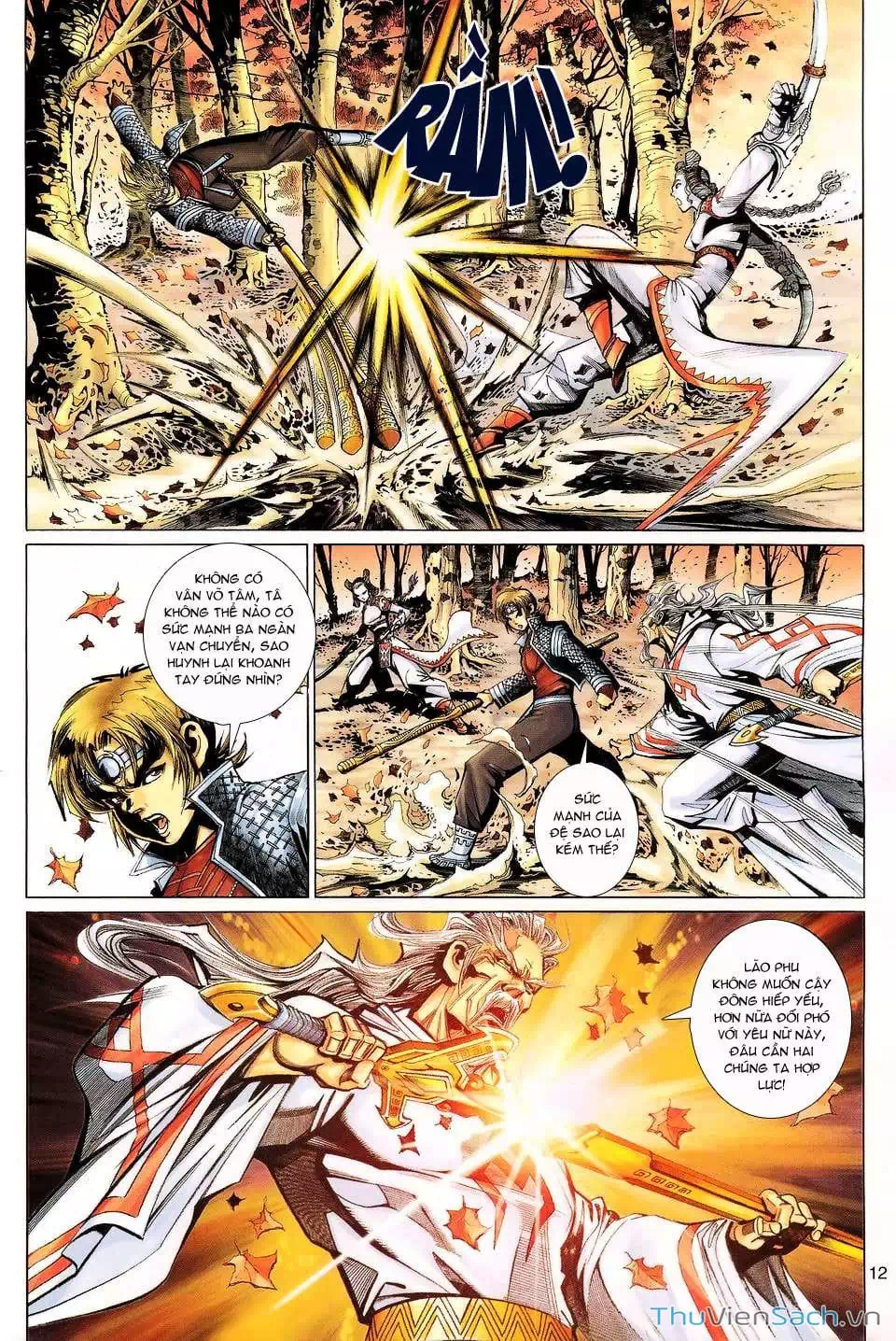 Truyện Tranh Đại Thánh Vương trang 4