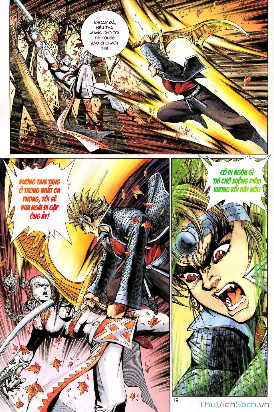 Truyện Tranh Đại Thánh Vương trang 4