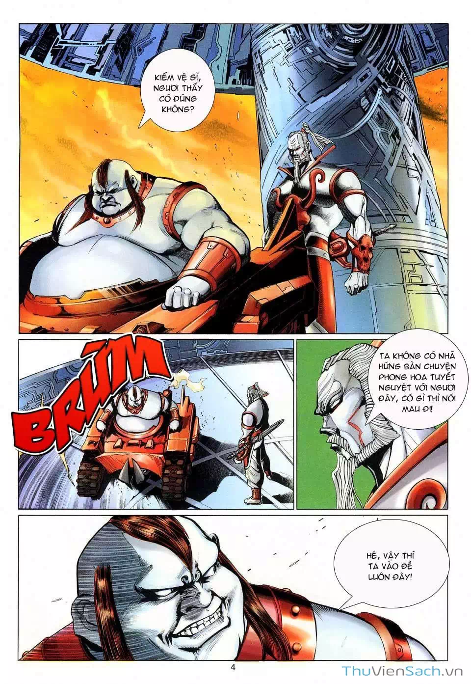 Truyện Tranh Đại Thánh Vương trang 4