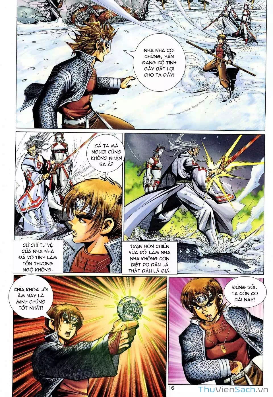 Truyện Tranh Đại Thánh Vương trang 4