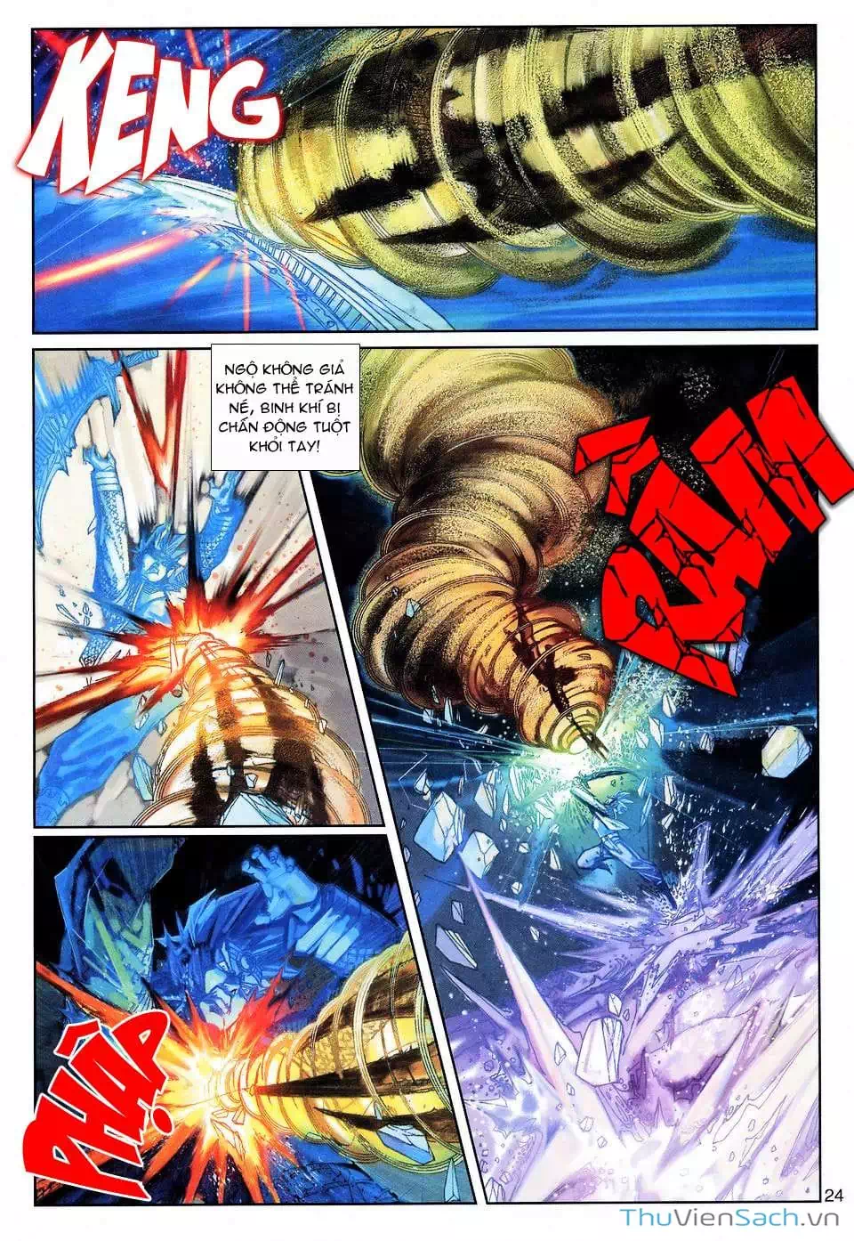 Truyện Tranh Đại Thánh Vương trang 4