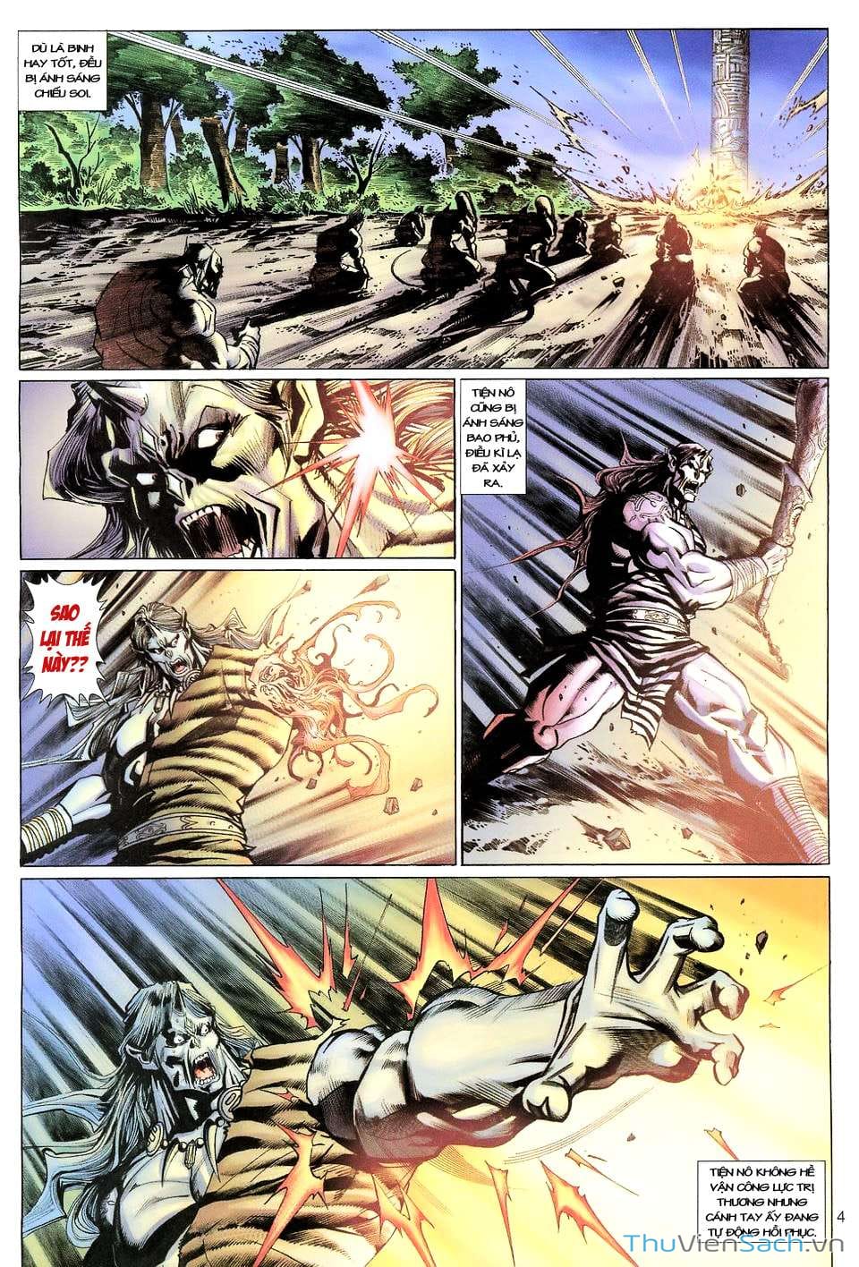 Truyện Tranh Đại Thánh Vương trang 4