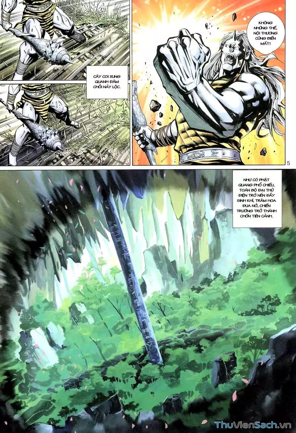 Truyện Tranh Đại Thánh Vương trang 4