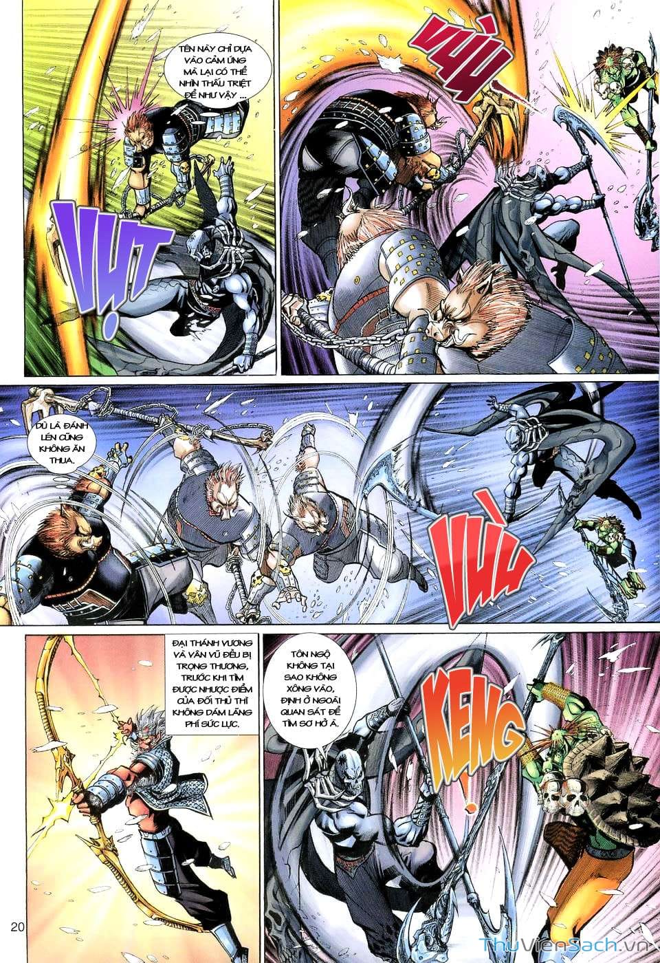 Truyện Tranh Đại Thánh Vương trang 4