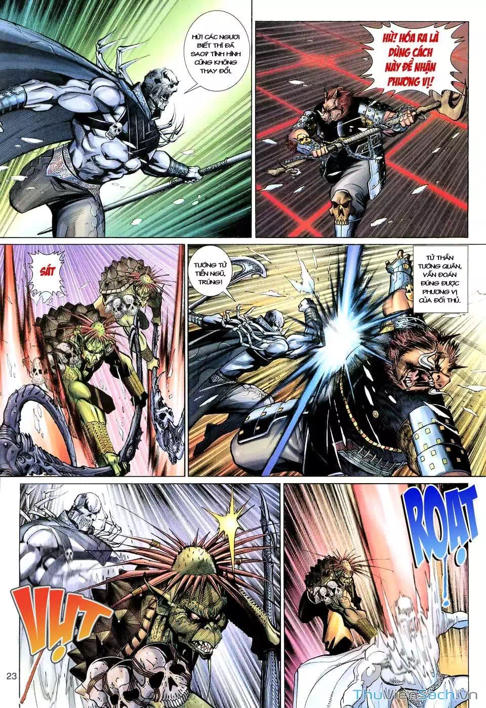 Truyện Tranh Đại Thánh Vương trang 4