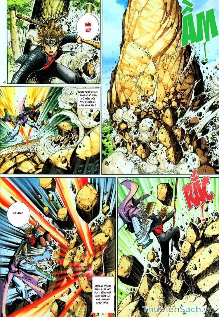 Truyện Tranh Đại Thánh Vương trang 4