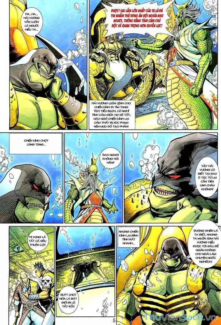 Truyện Tranh Đại Thánh Vương trang 4