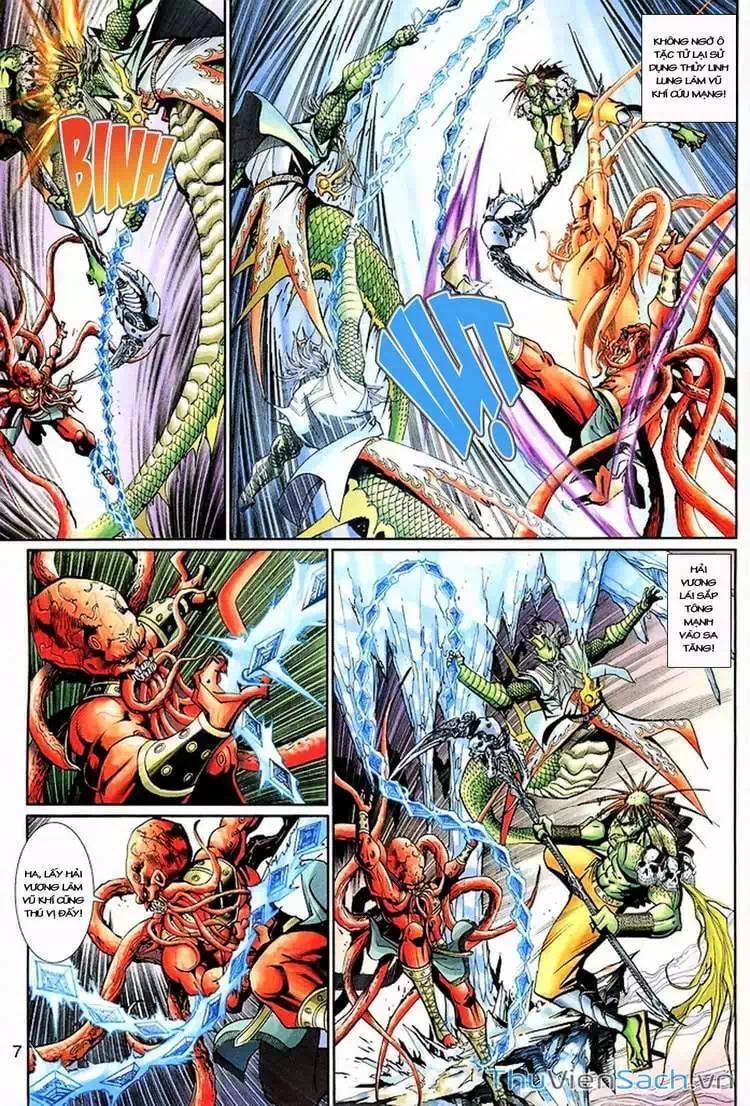 Truyện Tranh Đại Thánh Vương trang 4