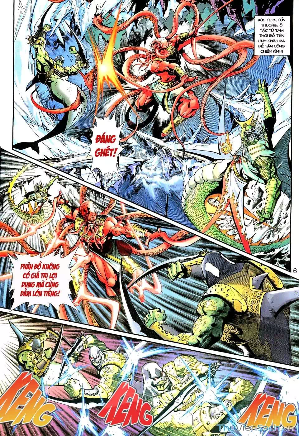 Truyện Tranh Đại Thánh Vương trang 4