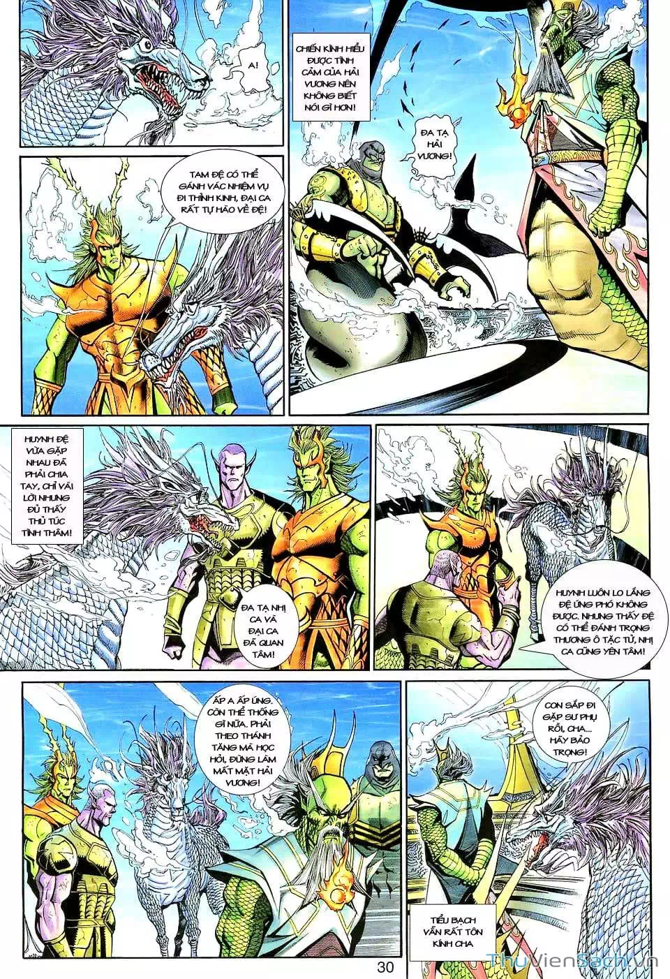 Truyện Tranh Đại Thánh Vương trang 4