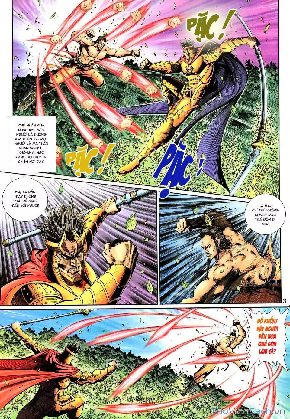 Truyện Tranh Đại Thánh Vương trang 4