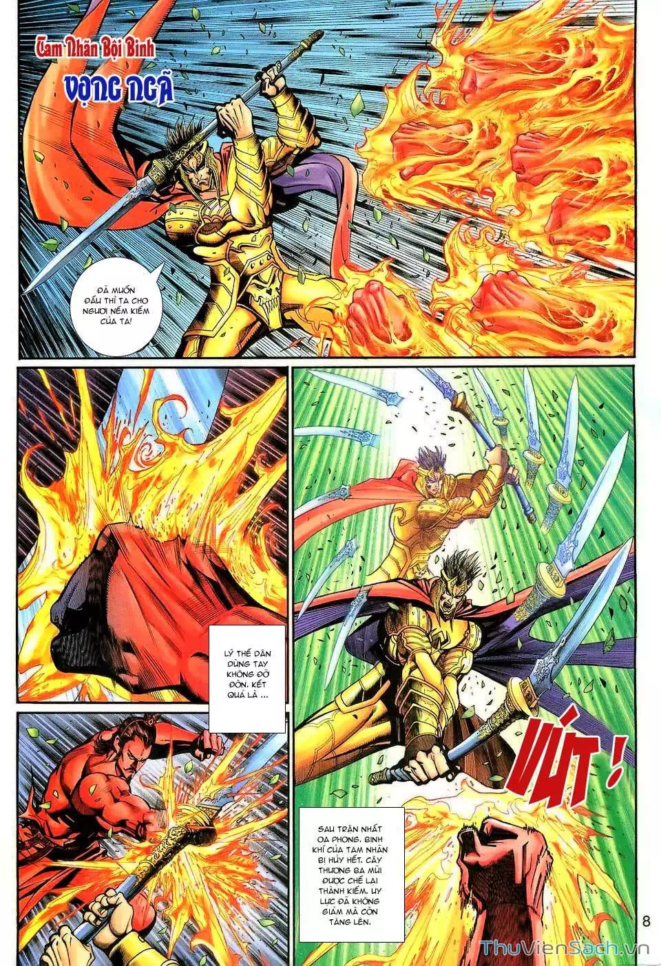 Truyện Tranh Đại Thánh Vương trang 4