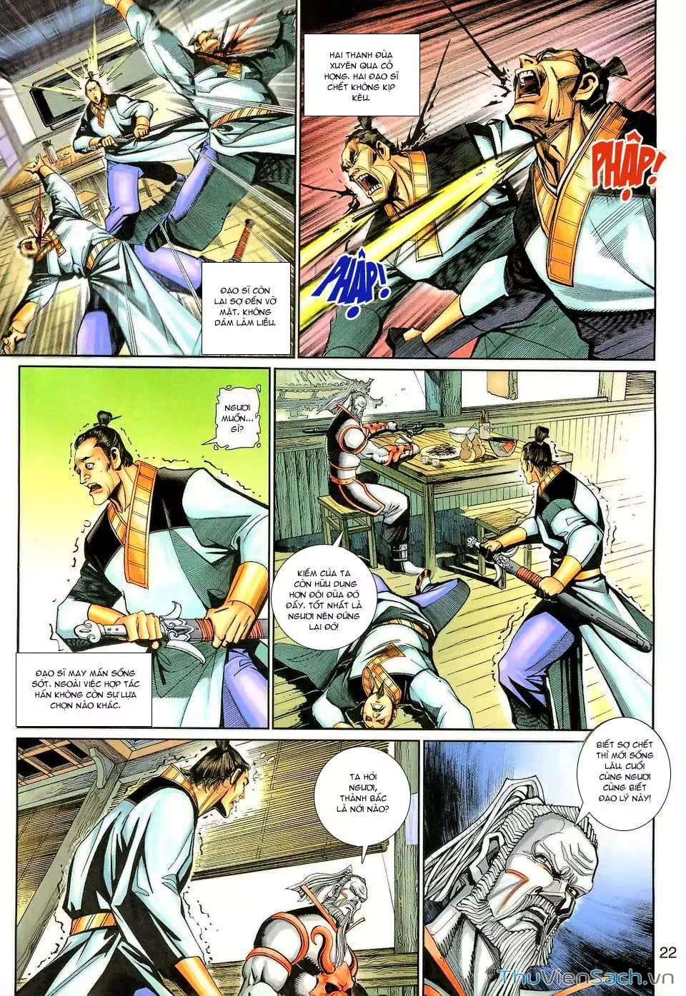 Truyện Tranh Đại Thánh Vương trang 4