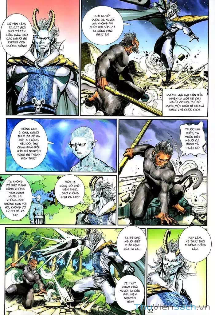 Truyện Tranh Đại Thánh Vương trang 4