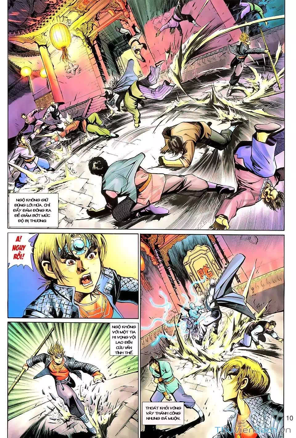 Truyện Tranh Đại Thánh Vương trang 4