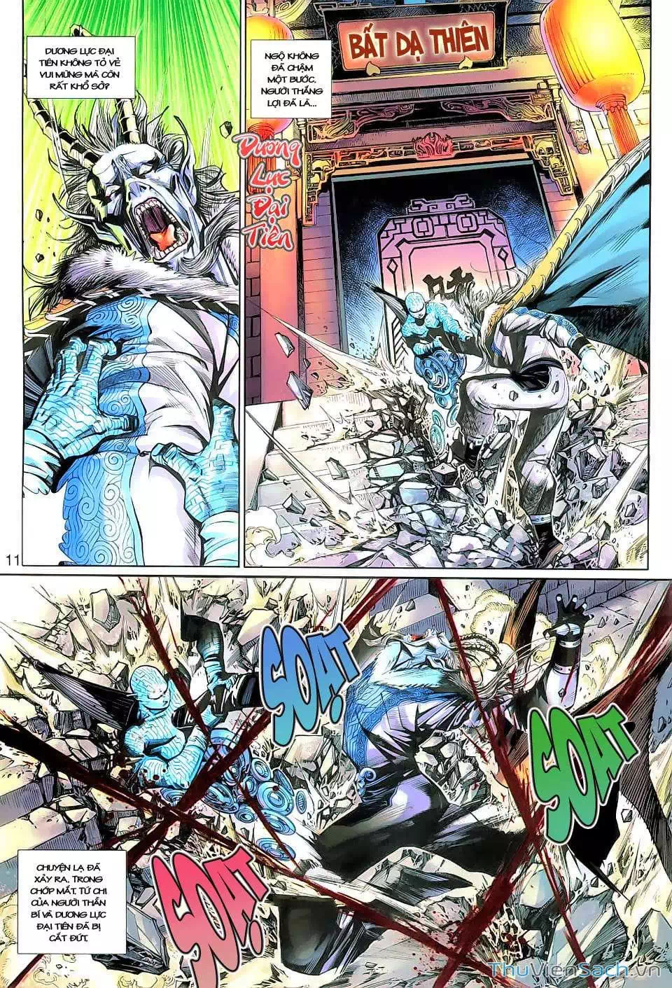 Truyện Tranh Đại Thánh Vương trang 4