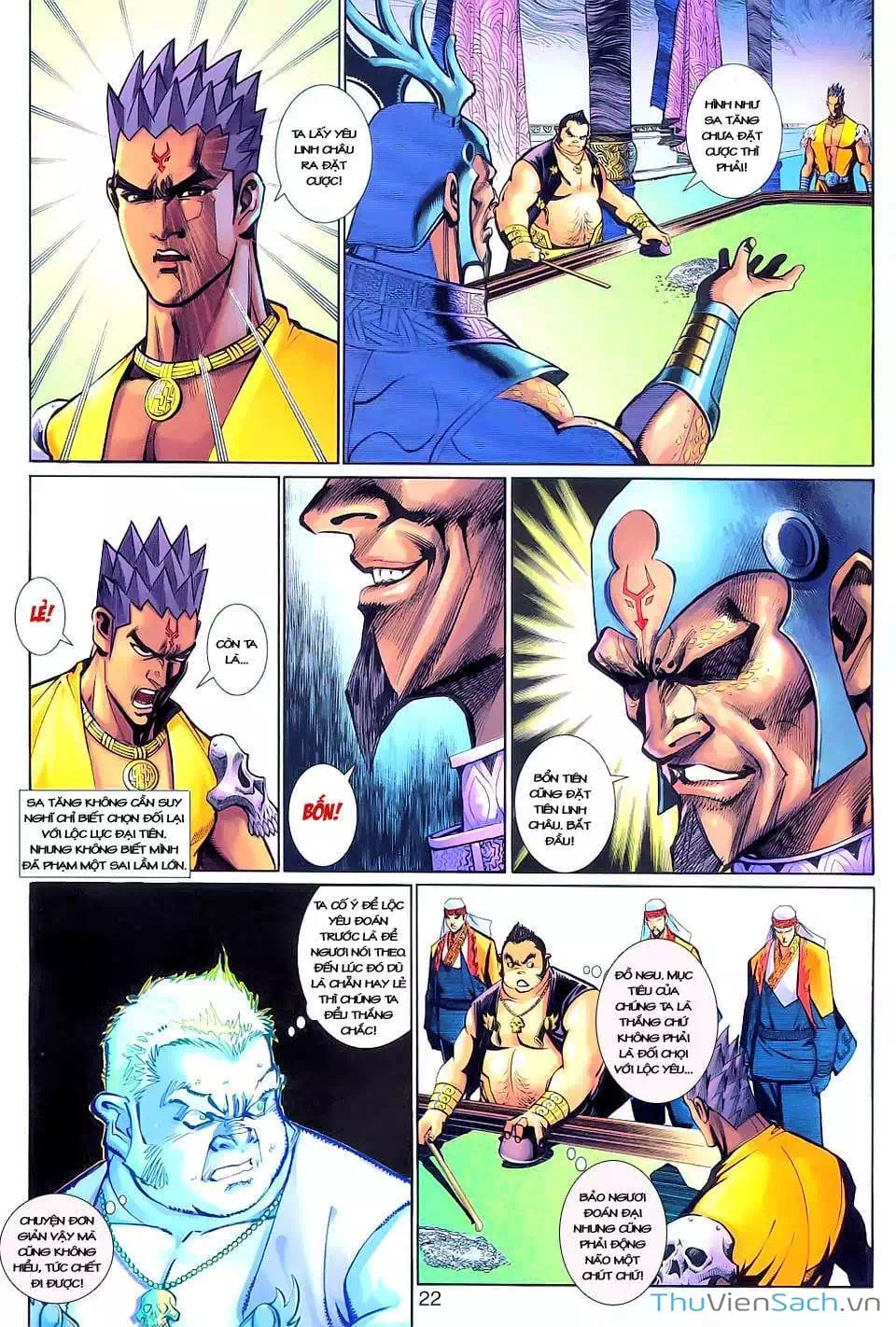 Truyện Tranh Đại Thánh Vương trang 4