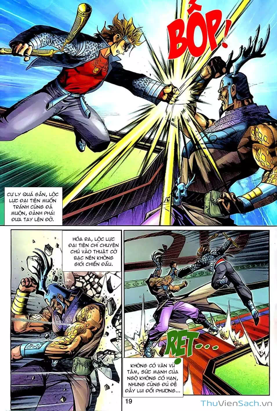 Truyện Tranh Đại Thánh Vương trang 4