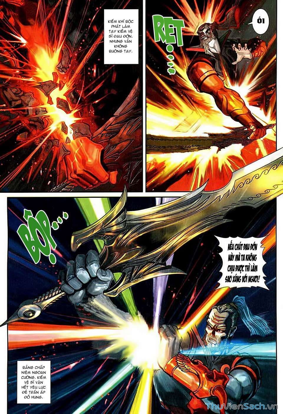 Truyện Tranh Đại Thánh Vương trang 4