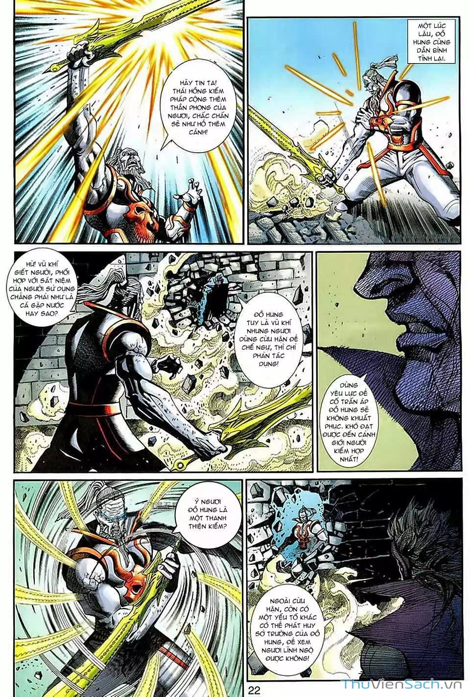 Truyện Tranh Đại Thánh Vương trang 4