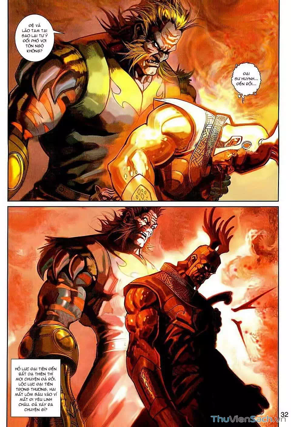 Truyện Tranh Đại Thánh Vương trang 4