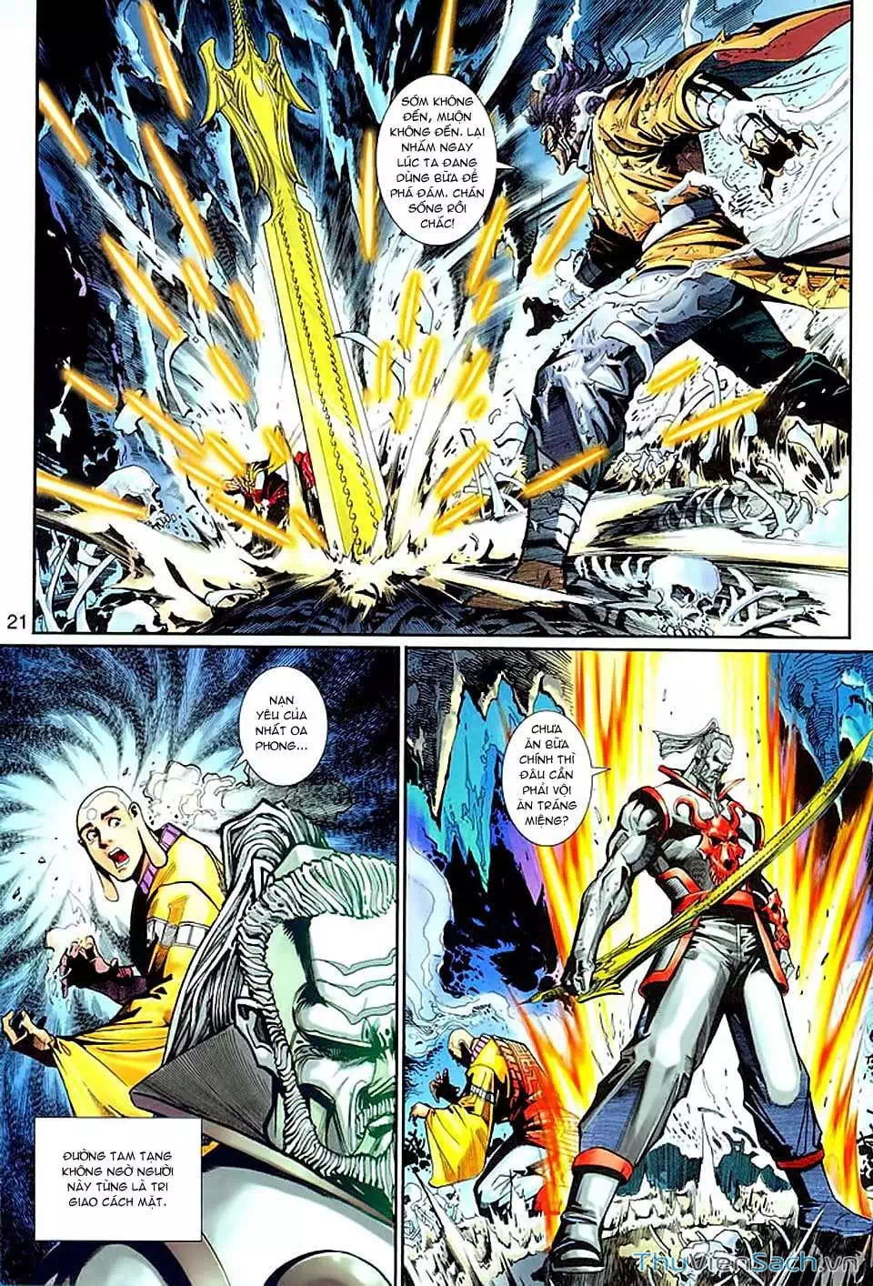 Truyện Tranh Đại Thánh Vương trang 4