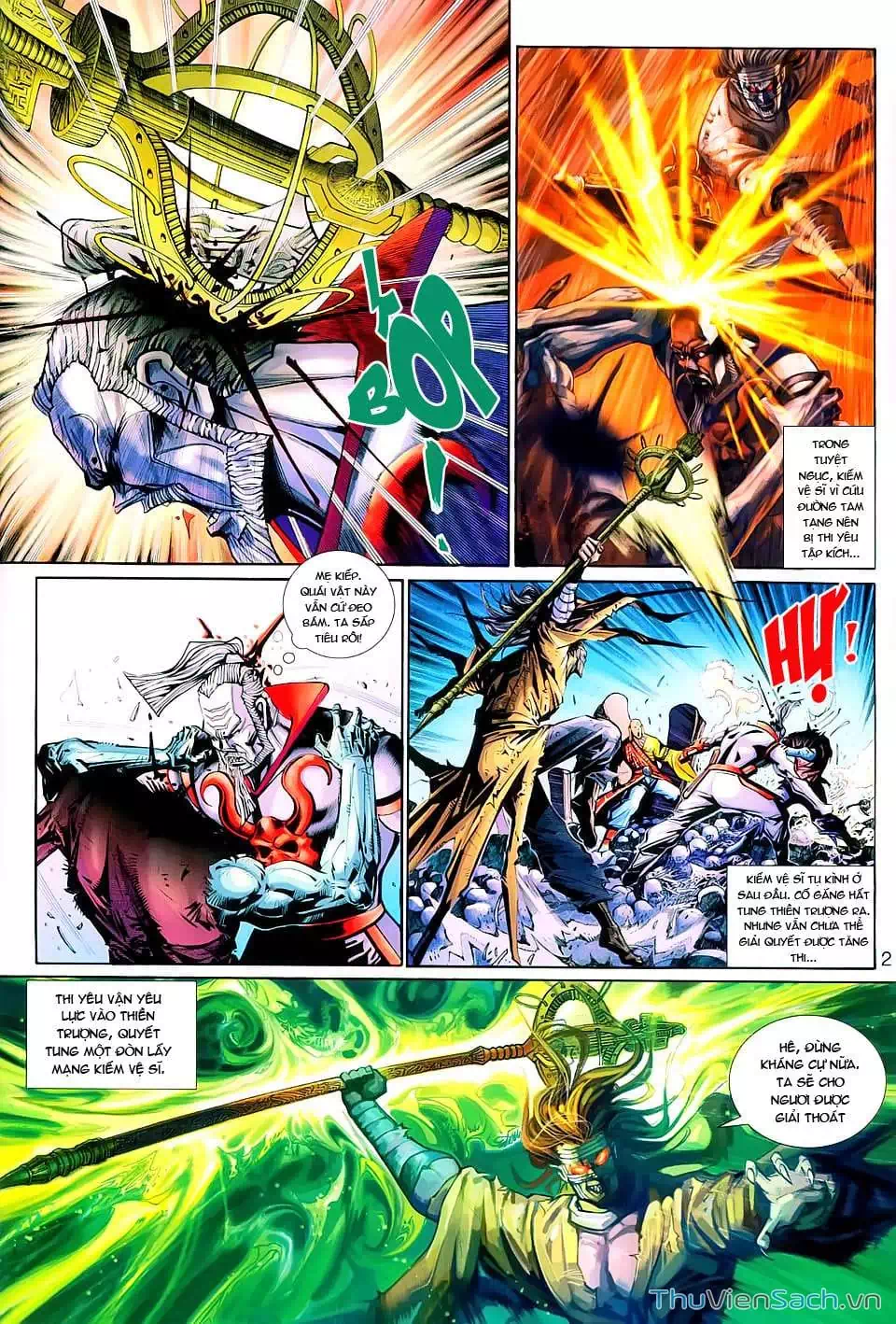 Truyện Tranh Đại Thánh Vương trang 4