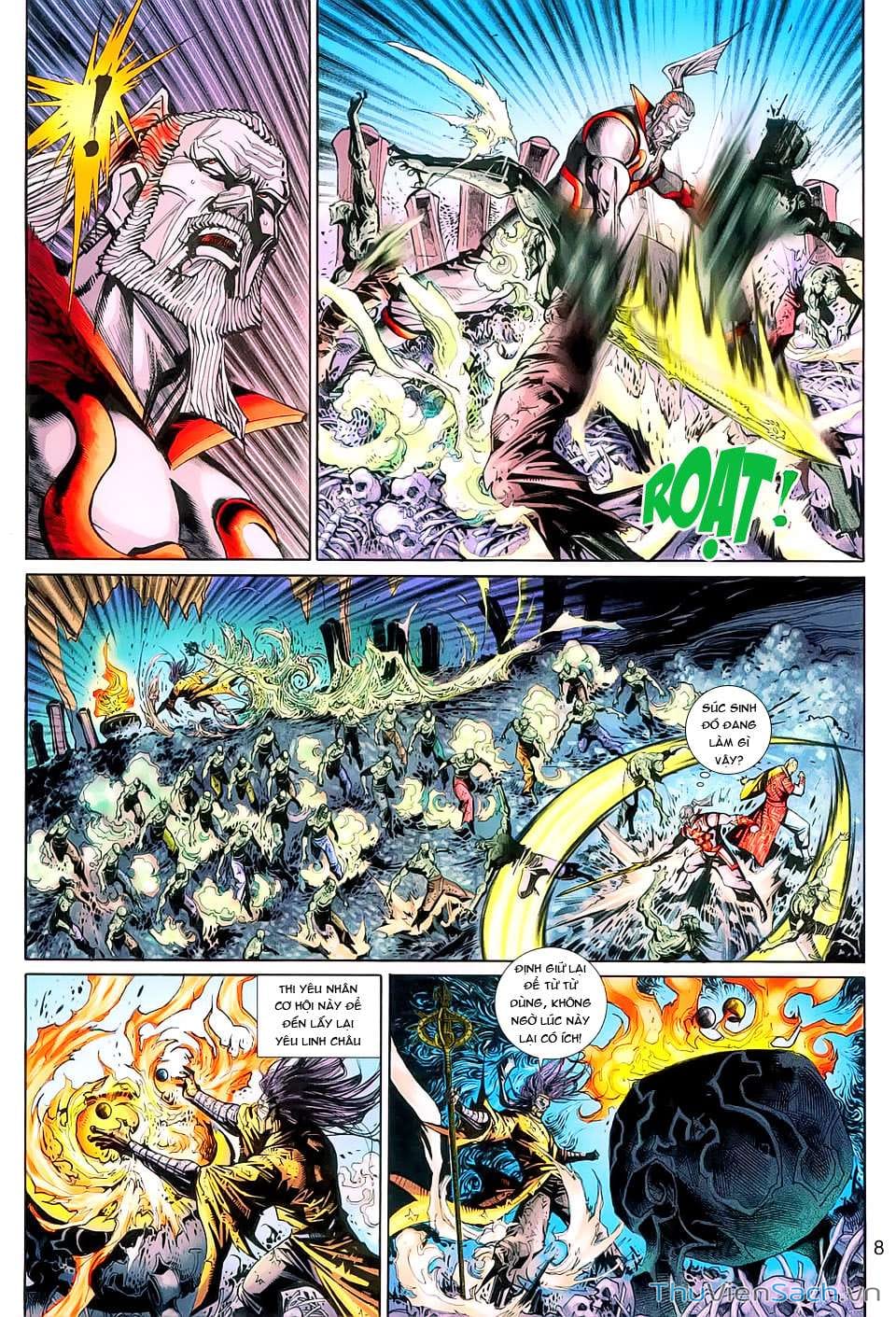 Truyện Tranh Đại Thánh Vương trang 4