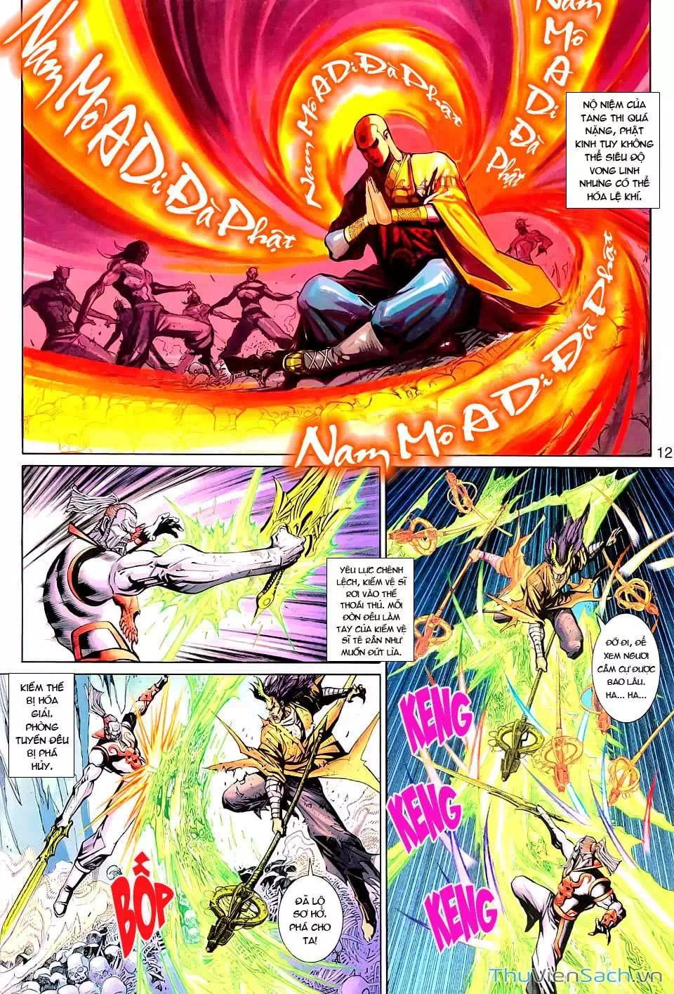 Truyện Tranh Đại Thánh Vương trang 4