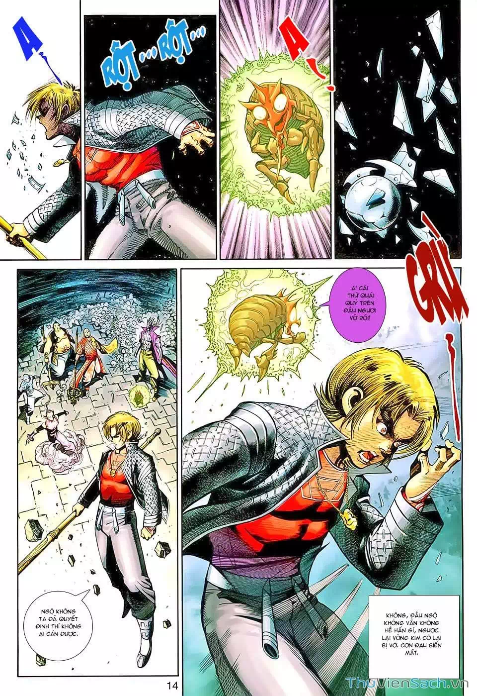 Truyện Tranh Đại Thánh Vương trang 4