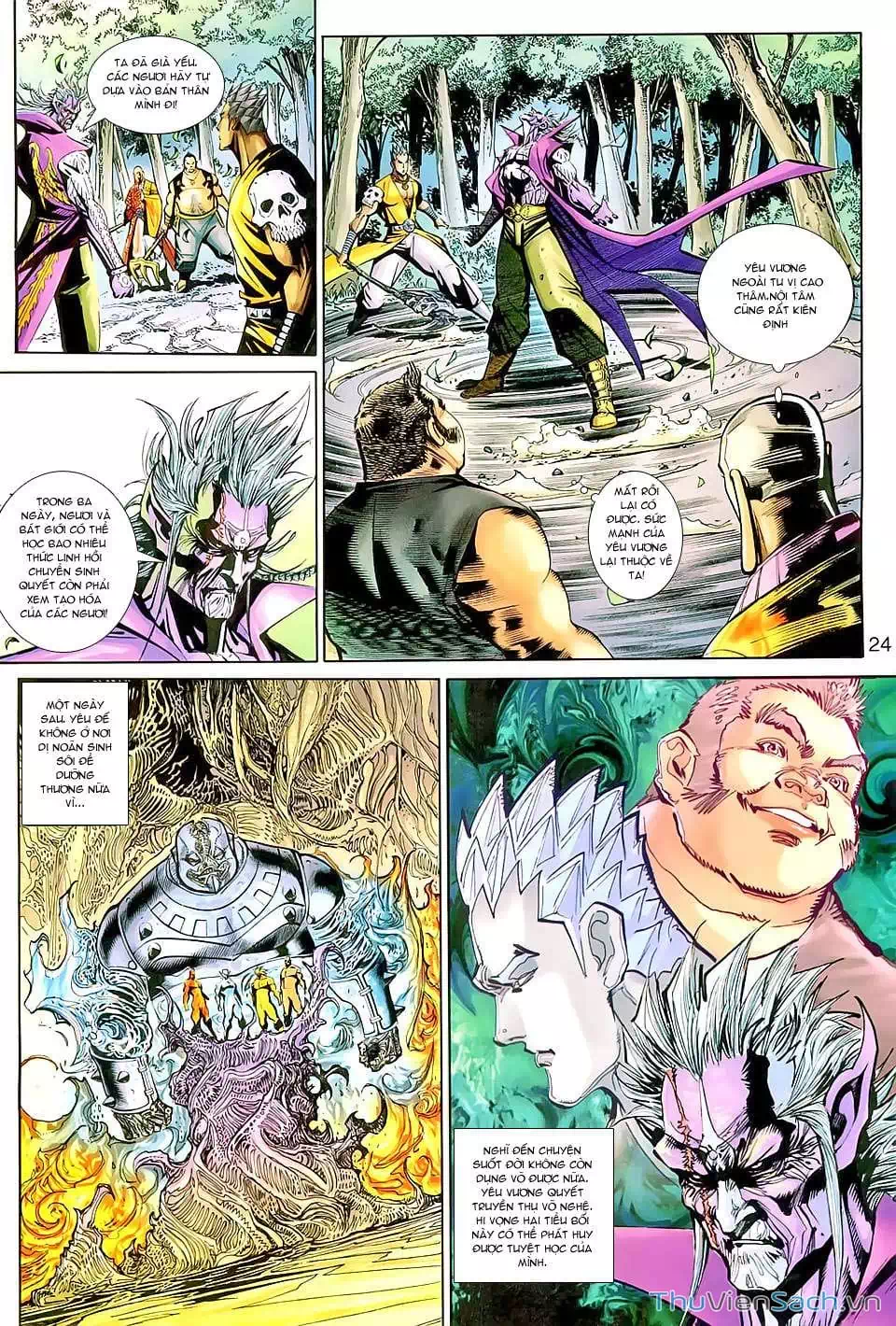 Truyện Tranh Đại Thánh Vương trang 4