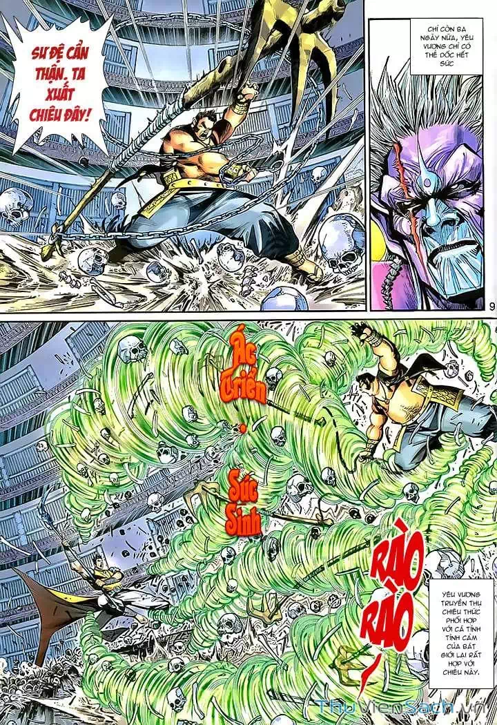 Truyện Tranh Đại Thánh Vương trang 4