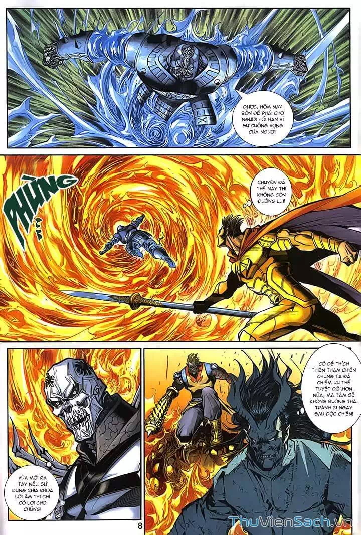 Truyện Tranh Đại Thánh Vương trang 4