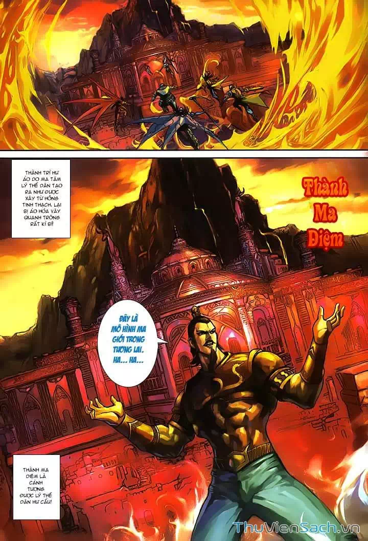Truyện Tranh Đại Thánh Vương trang 4