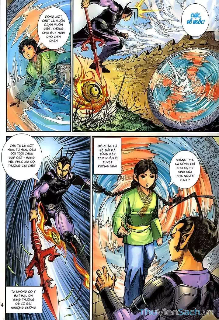 Truyện Tranh Đại Thánh Vương trang 4