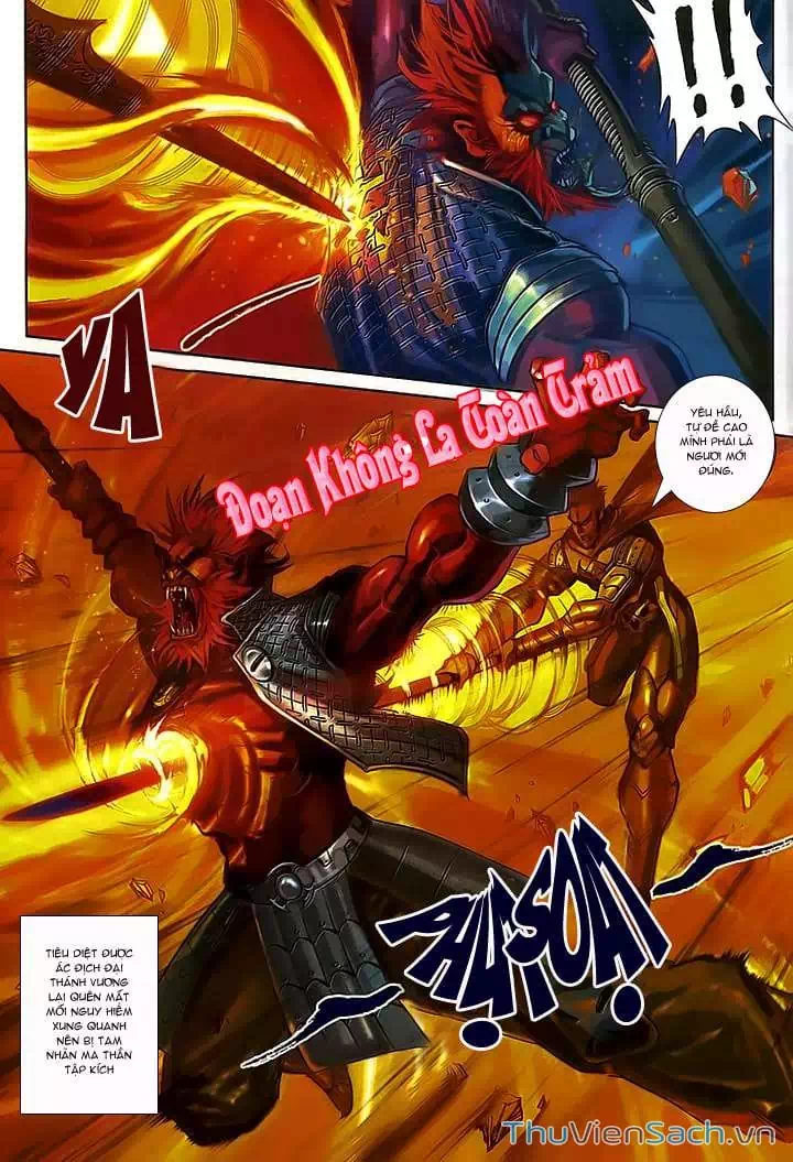 Truyện Tranh Đại Thánh Vương trang 4