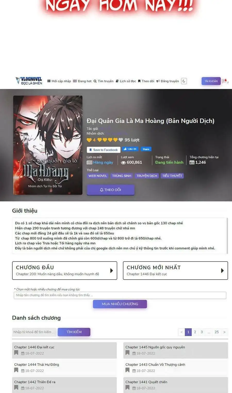 Truyện Tranh Đại Quản Gia Là Ma Hoàng trang 5