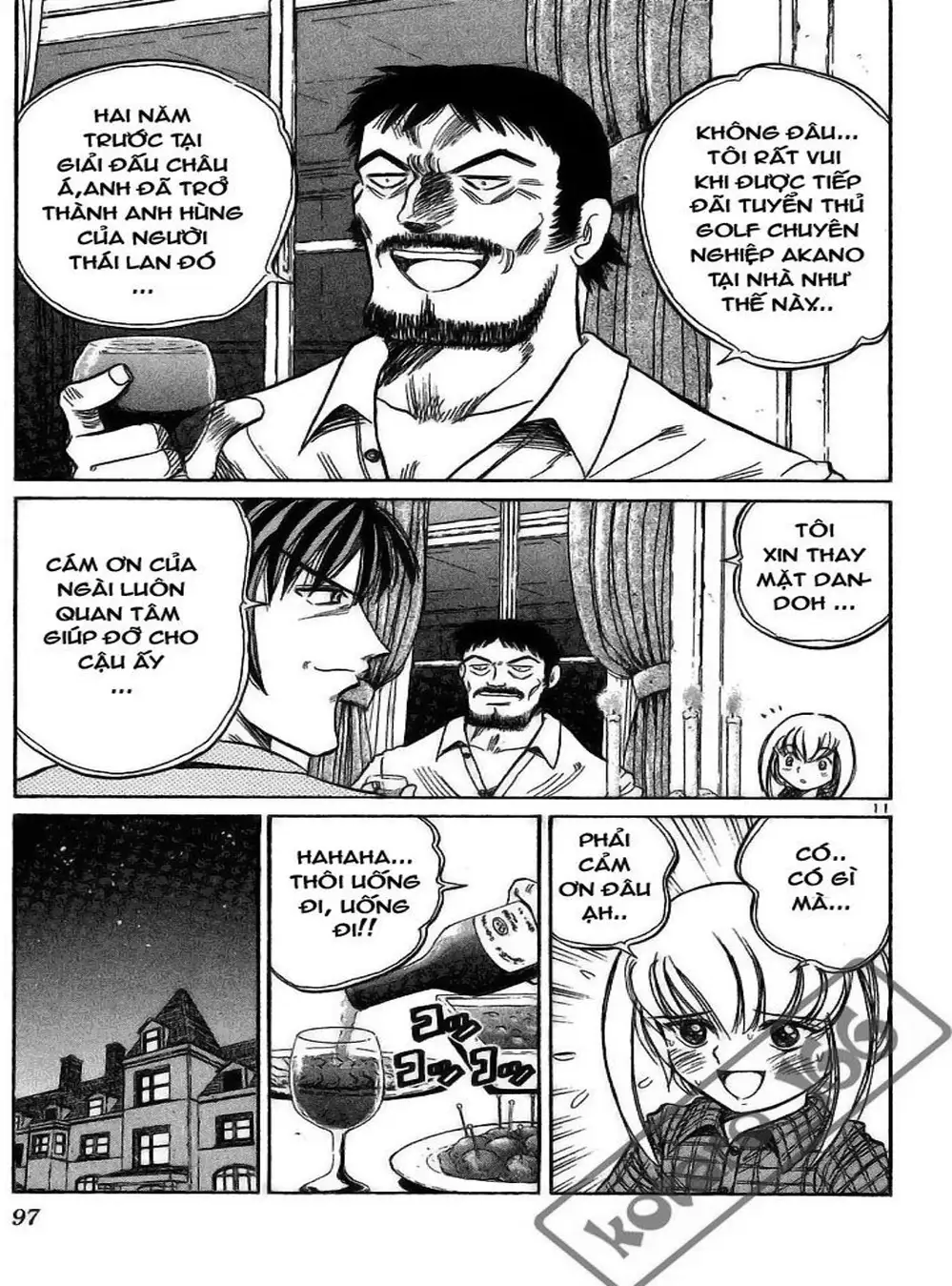 Truyện Tranh Hoàng Tử Dan Doh - Dan Doh Xi trang 4