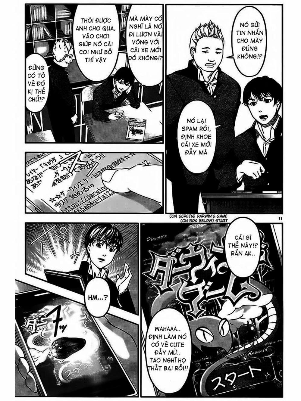 Truyện Tranh Trò Chơi Tiến Hóa - Darwin’s Game trang 5